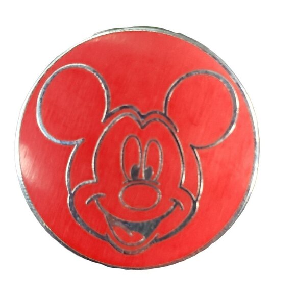 Disney Mickey Mouse Trading Pin Circle Lapel Pin Brooch Badge Accessories Pin - Picture 1 of 6